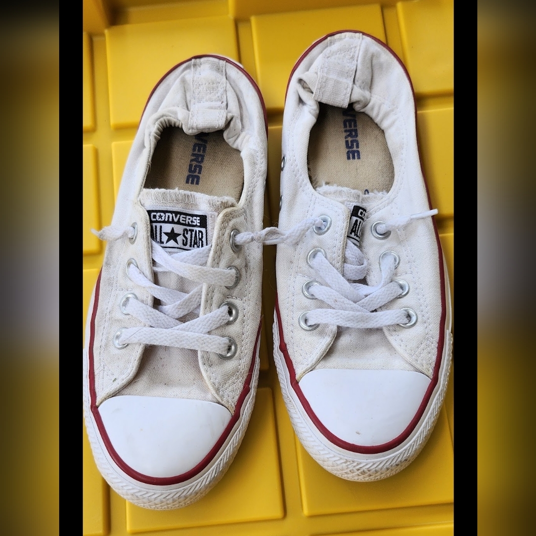 Converse White All Star Shoes